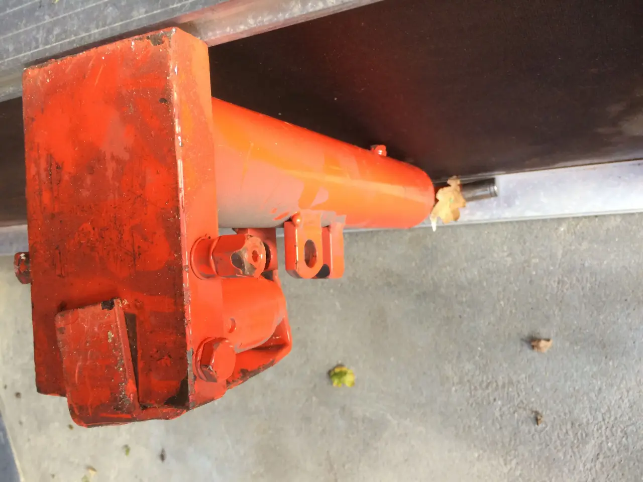 Billede 3 - Hydraulik stempel med pumpe.