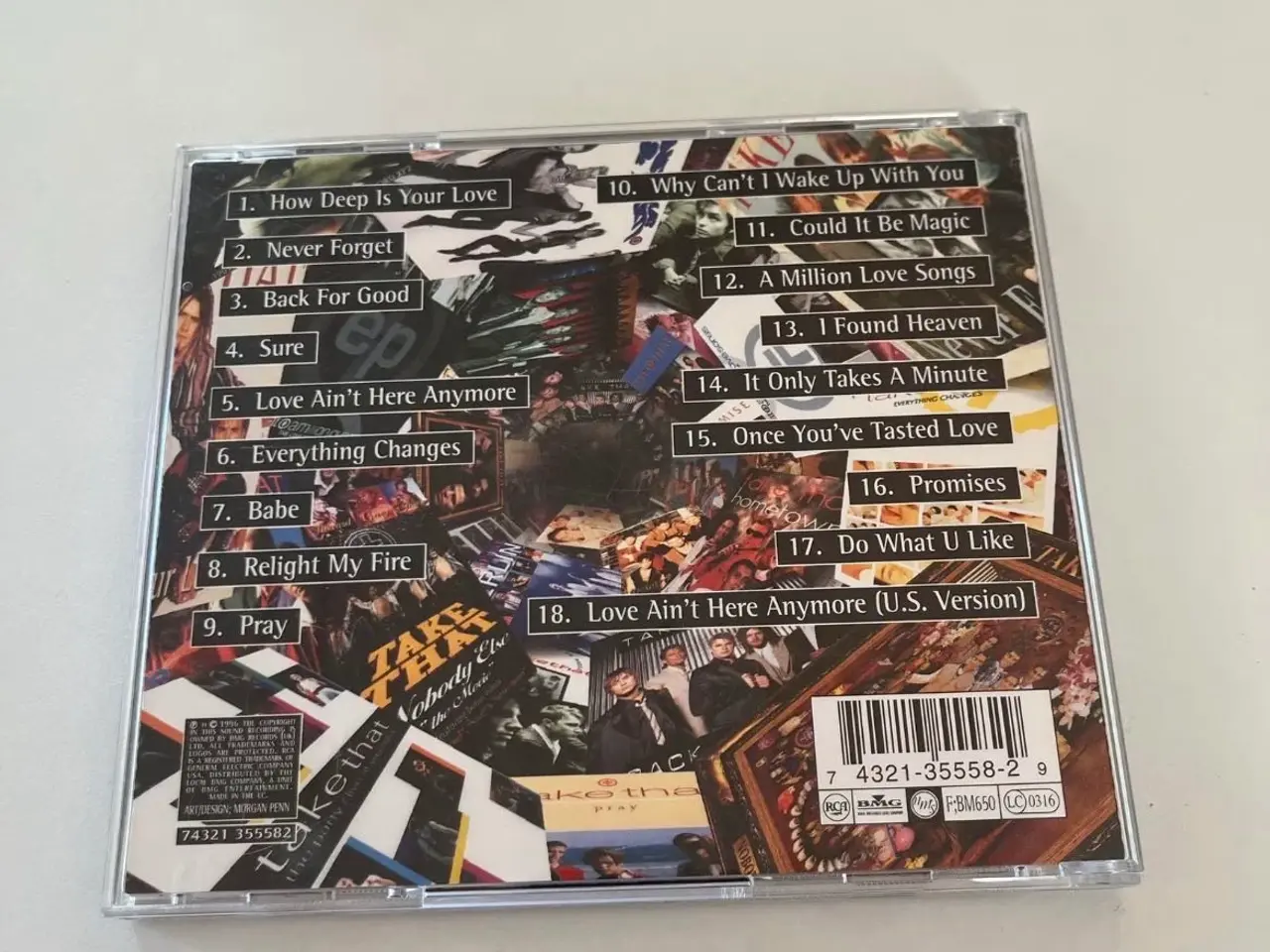 Billede 2 - Take That Greatest Hits cd