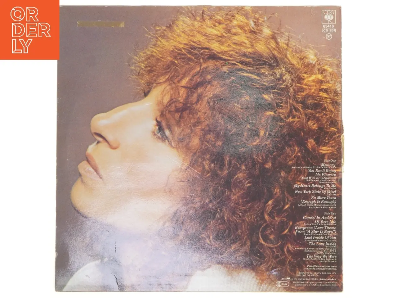 Billede 3 - Barbra Streisand LP - Memories fra CBS