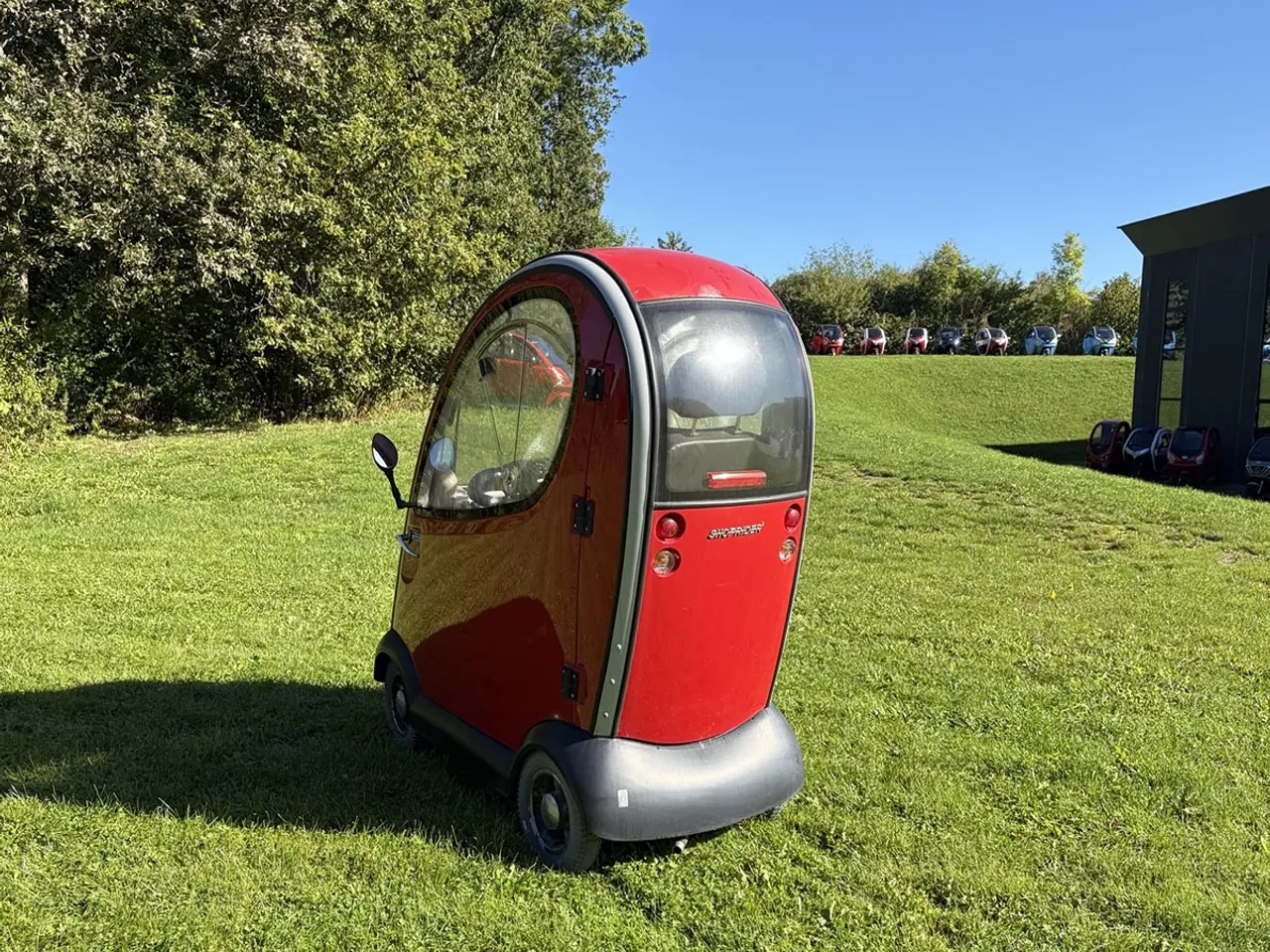 Billede 2 - Shoprider Minibil rød