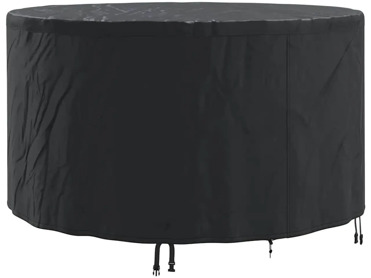 Billede 2 - Rundt møbelovertræk - sort 157 × 157 × 85 cm i 210D oxford