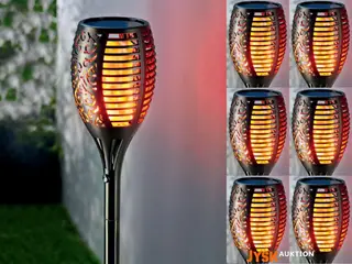 6 STK. SOLAR LED