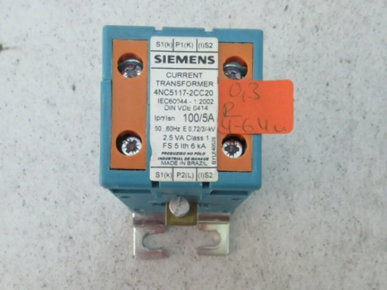 Billede 1 - Siemens 4NC5117-2CC20 strømtransformer 2,5 VA 1