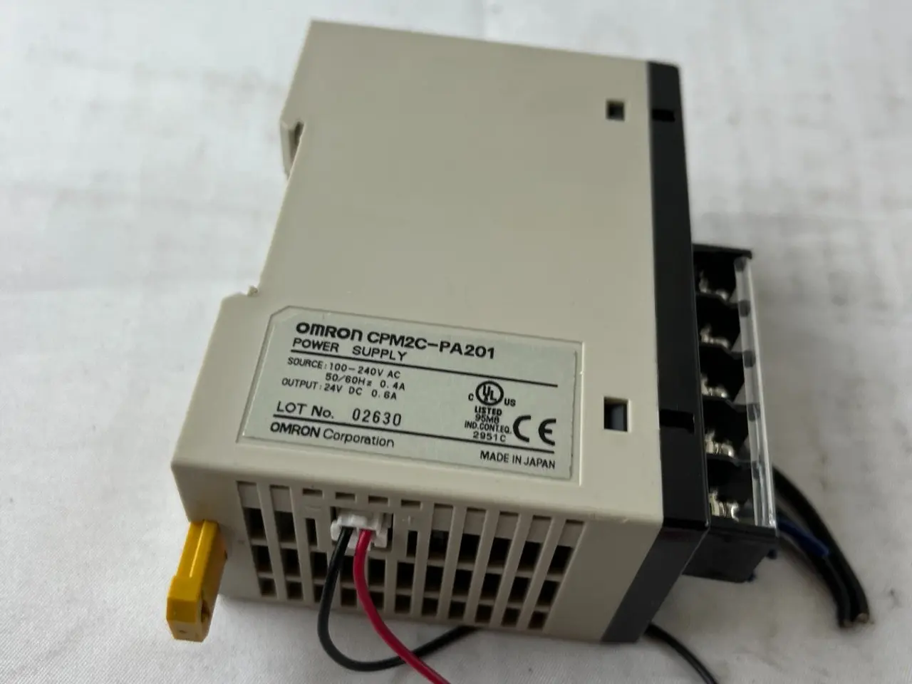 Billede 8 - Omron CPM2C-PA201 strømforsyning 100–240V AC to DC
