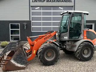 Atlas 65 Super. pallegafler og skovl med overfald