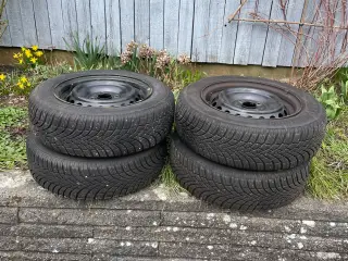 Vinterdæk med fælge til Hyundai i10