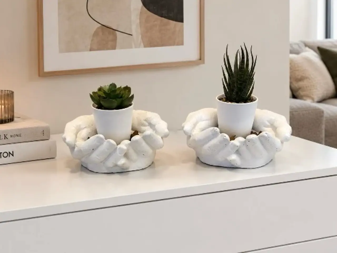 Billede 1 - Lysestage / Dekoration til blomster