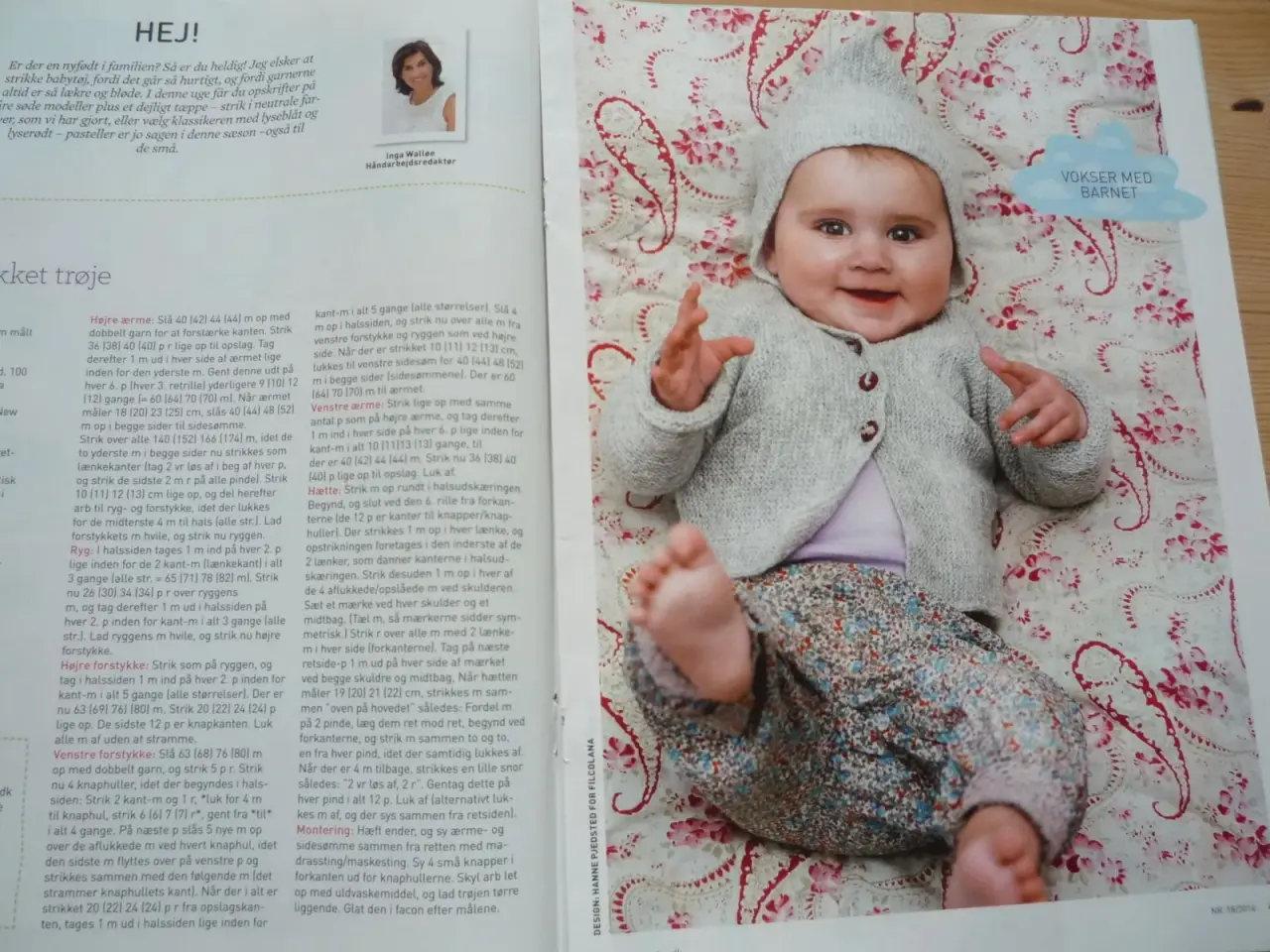 Billede 1 - Nem strik til baby