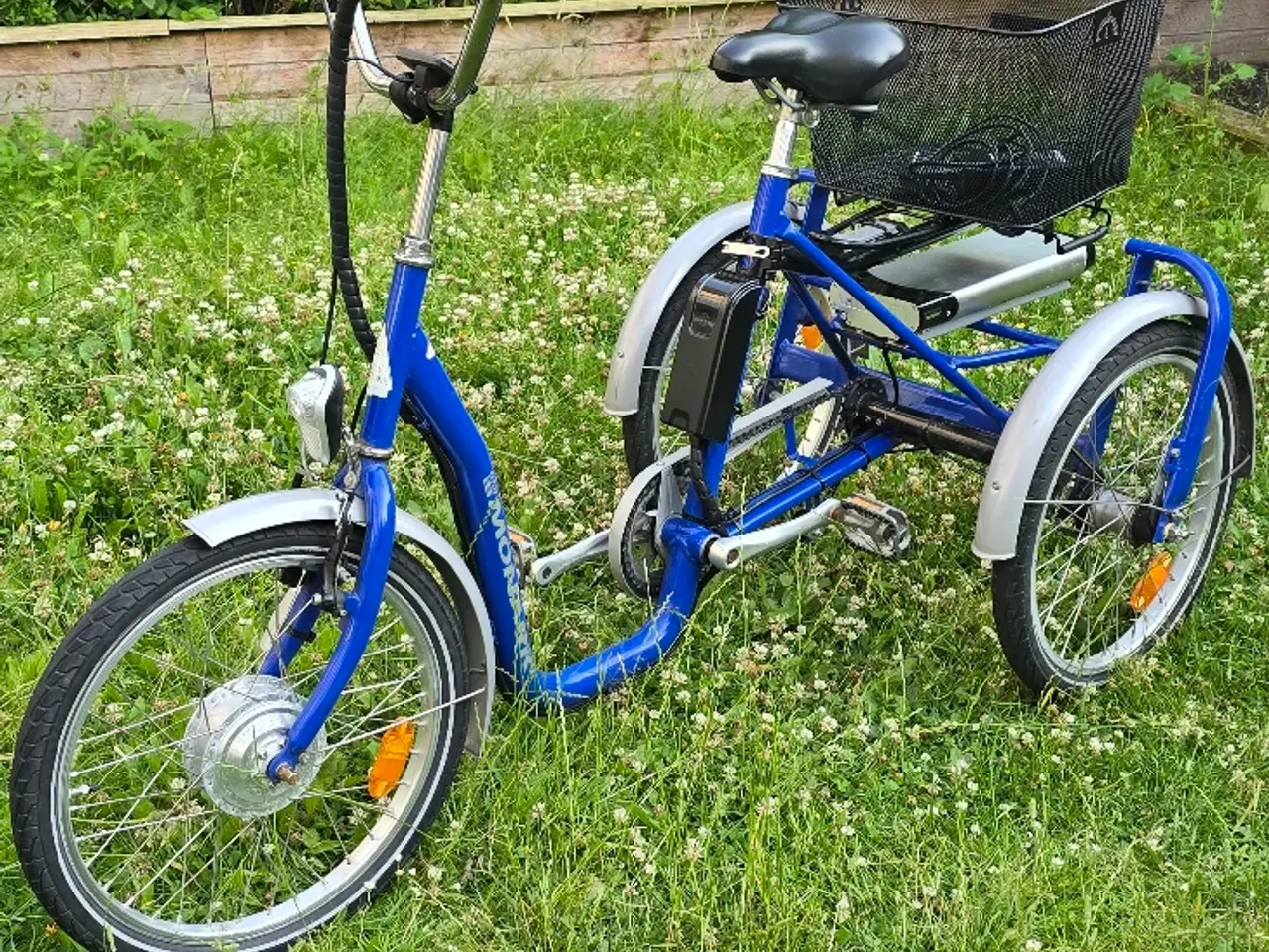 Billede 1 - Monark 3-hjul voksen 20" El-cykel med 3 gear