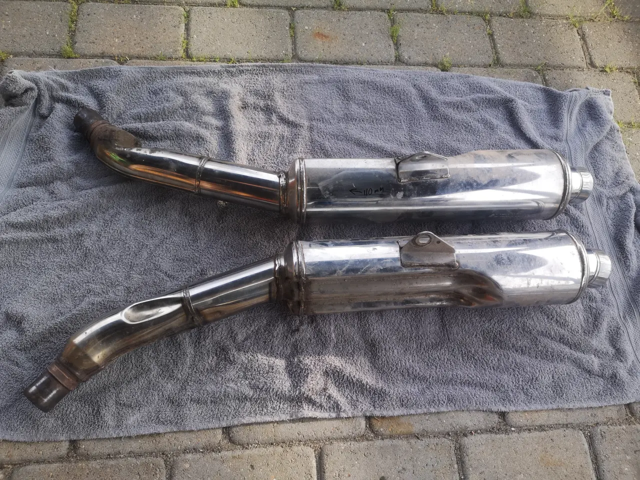 Billede 1 - Gsxr 1100 w udstødning 