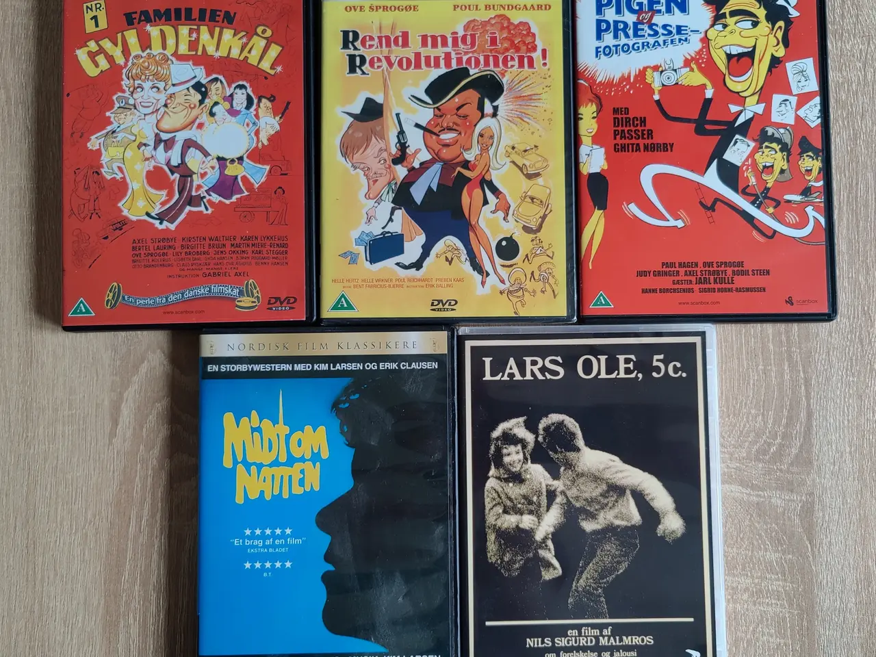 Billede 1 - Samling danske DVD film – Midt om natten, Rend mig
