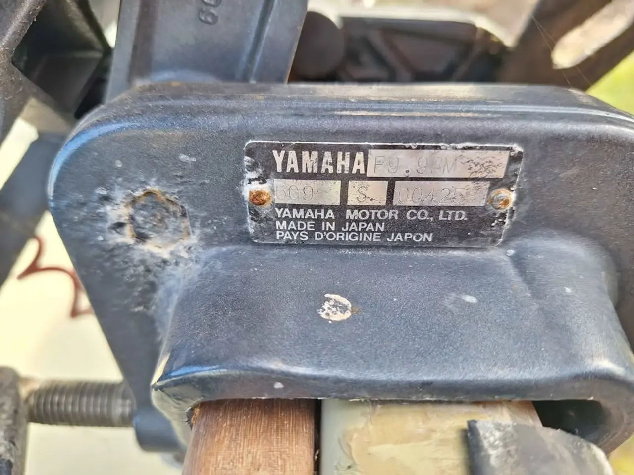Billede 12 - Yamaha F 9.9 B 6G9 Firetakt RESERVEDELS motor
