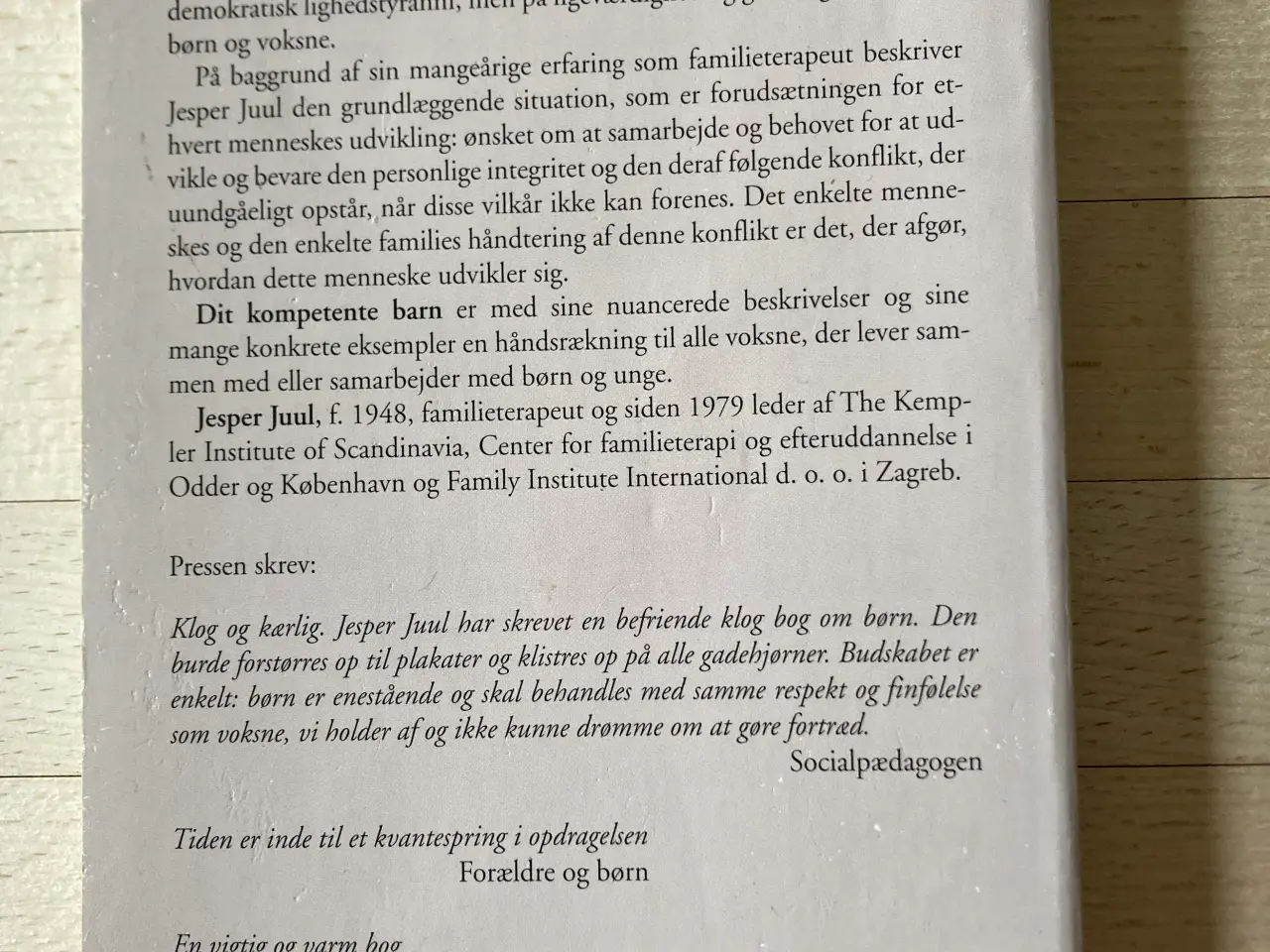 Billede 2 - Dit kompetente barn, Jesper Juul