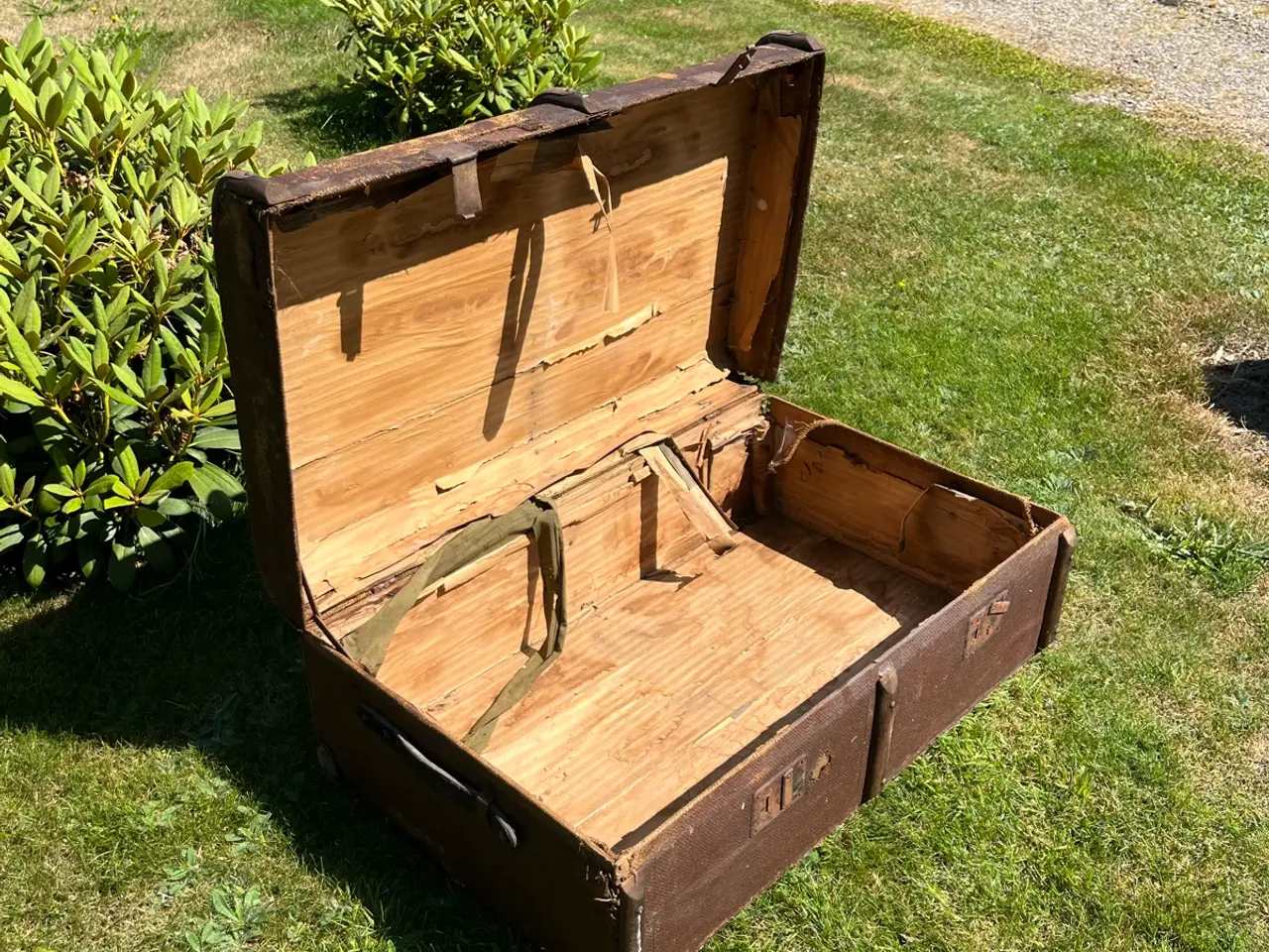 Billede 3 - Antik gammel kuffert