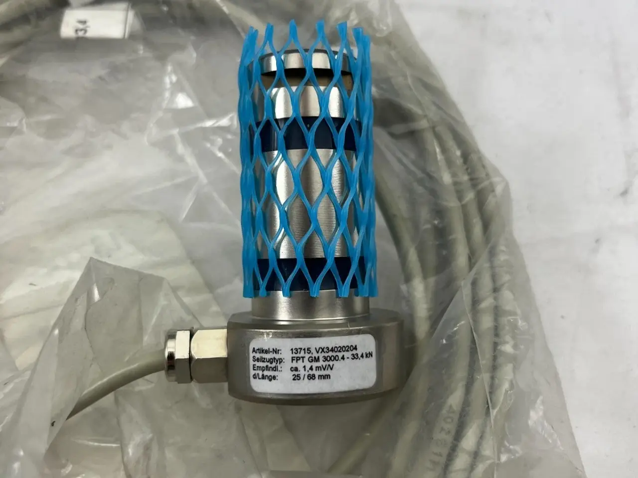 Billede 7 - FPT GM 30004 Measurement Bolt Load Cell 33.4kN,
