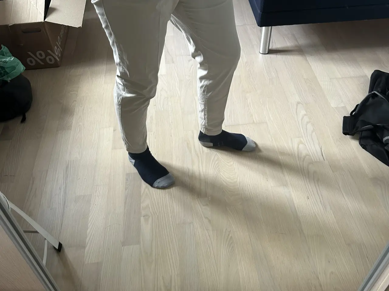 Billede 8 - H&M, Cream bukser, M