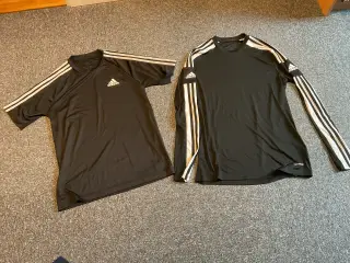 Adidas t-shirt i str S og M