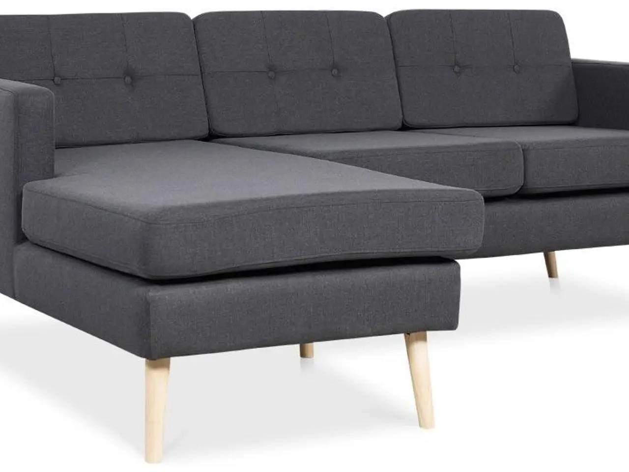 Billede 2 - Novelty chaiselongsofa venstrevendt - koksgrå Inari 95
