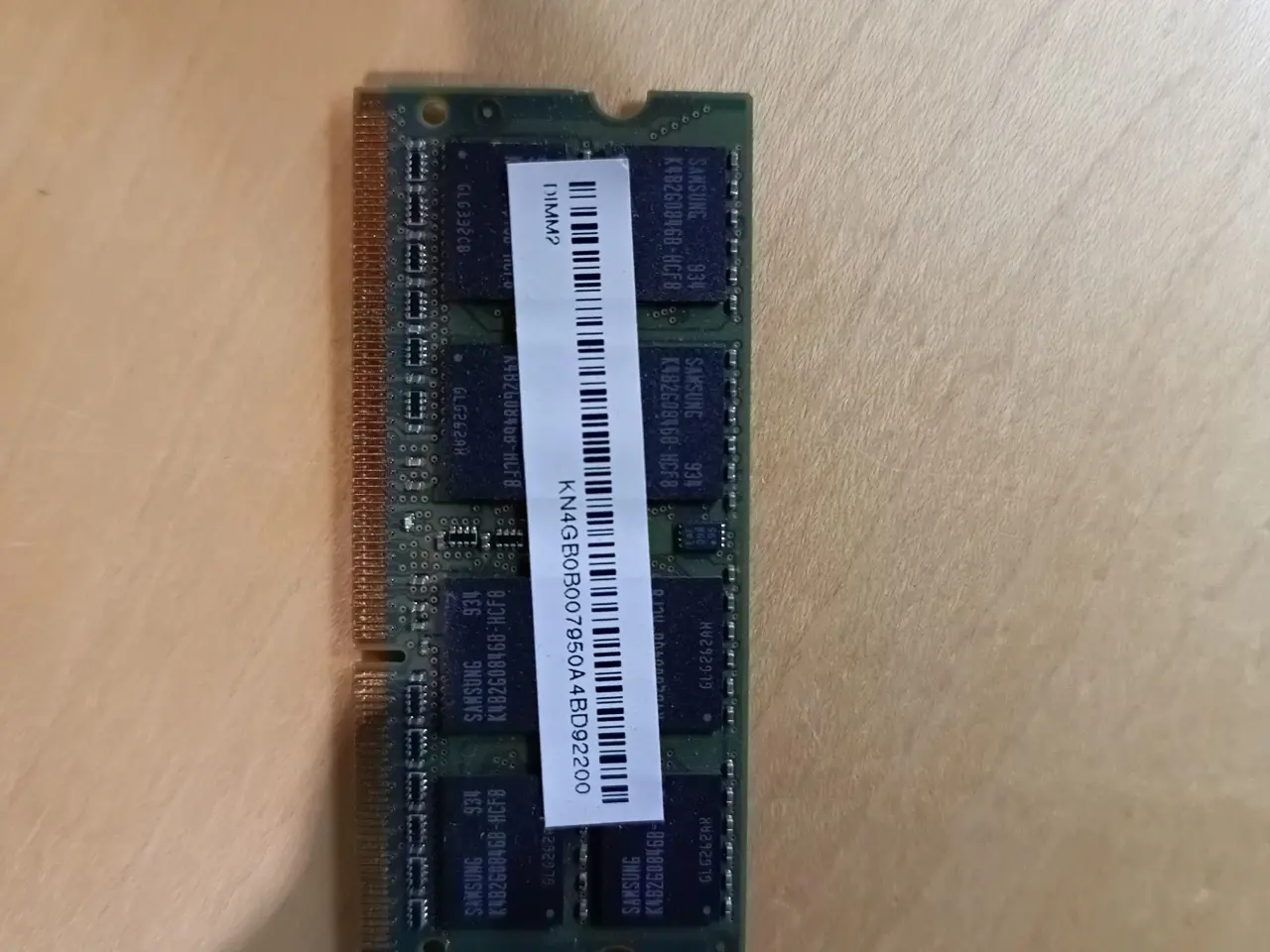 Billede 2 - Samsung 4GB DDR3 SO-DIMM ram