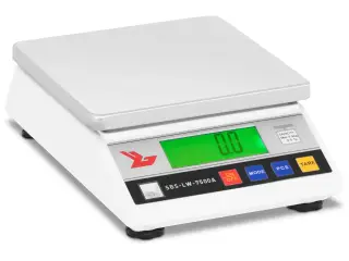 Præcisionsvægt – 7.500 g / 0,1 g – LCD