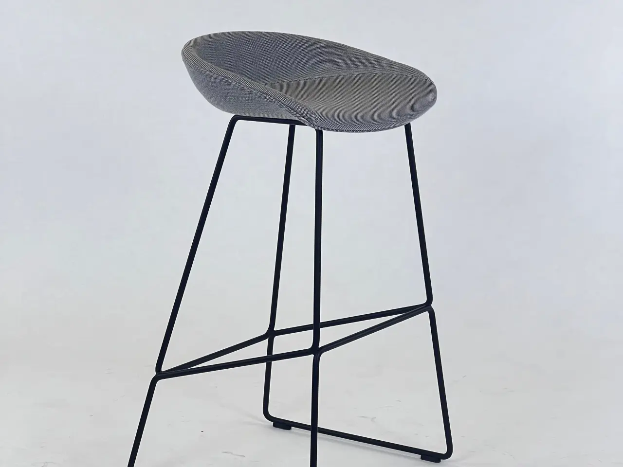 Billede 1 - HAY AAS 38 Barstol – Grå SH 75 cm