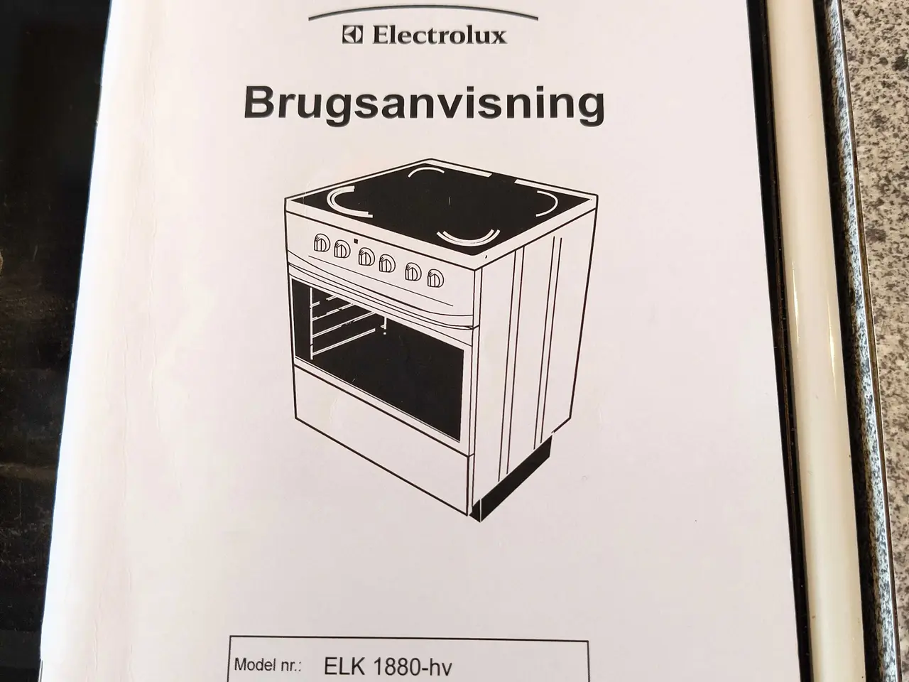 Billede 1 - Voss elkomfur