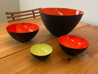 Originale Krenit skåle – 4 stk. i flot stand