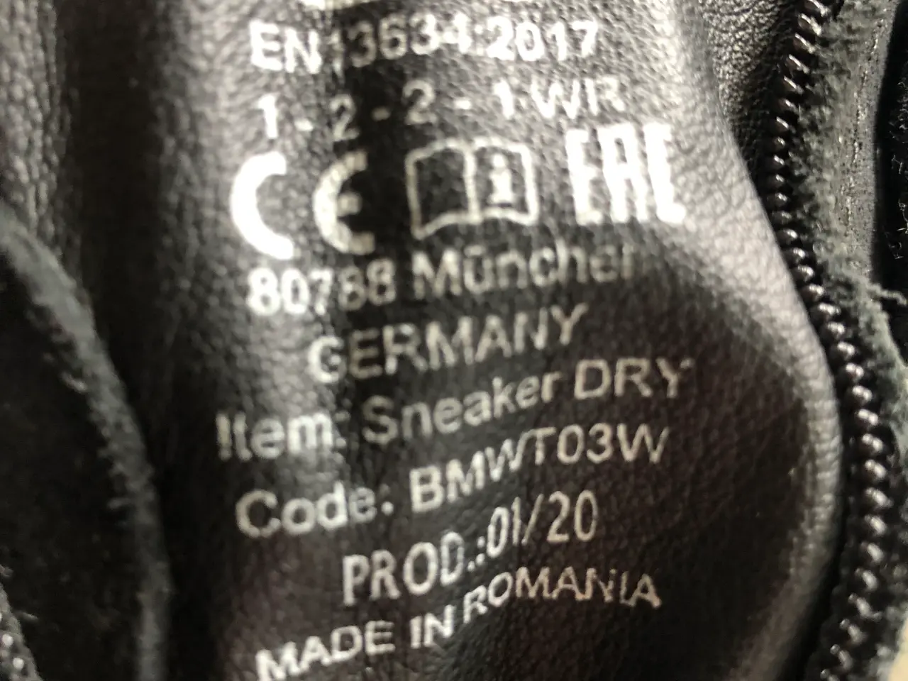 Billede 6 - Mc støvle,Bmw sneaker dry.str44.