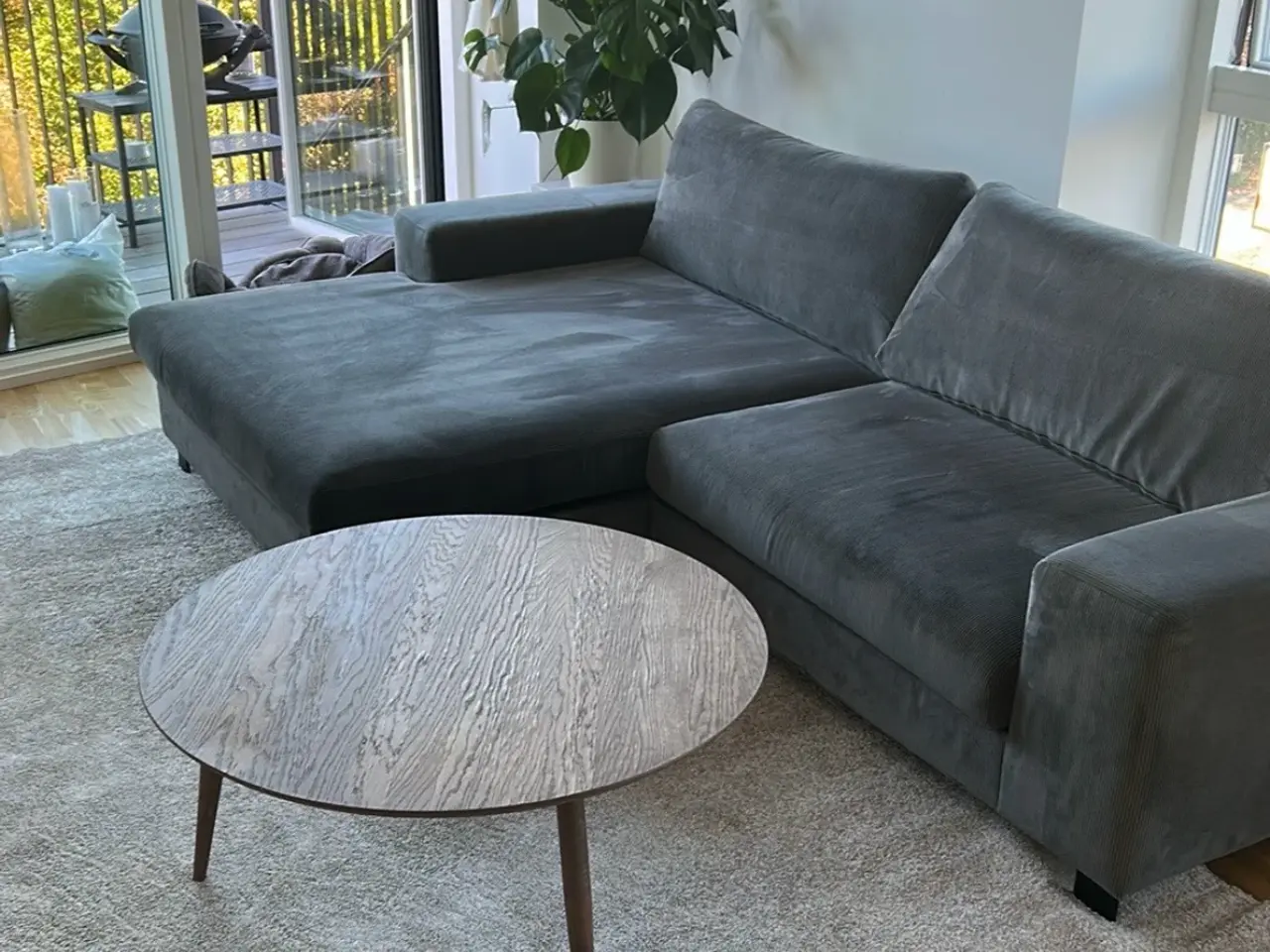 Billede 2 - Sofa med chaiselong