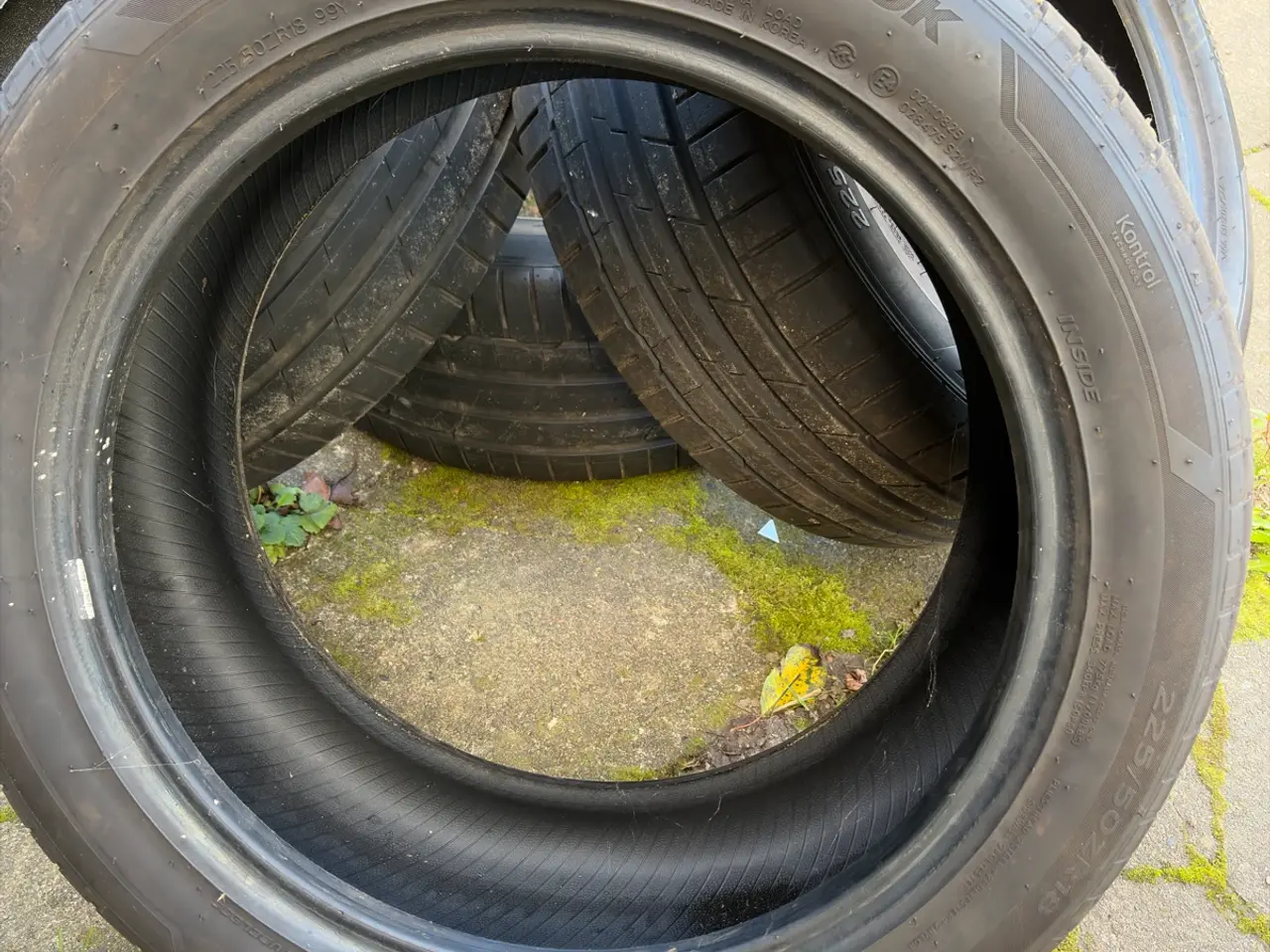 Billede 1 - Hankook 4 stk sommerdæk – 18” – 225/50 & 255/45