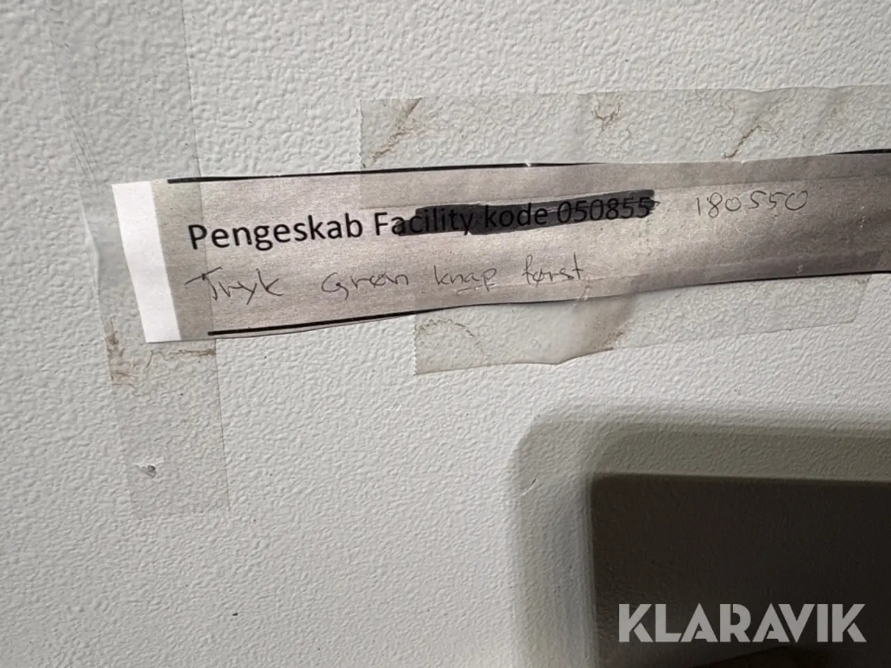 Billede 8 - Pengeskab Wertschutzschrank