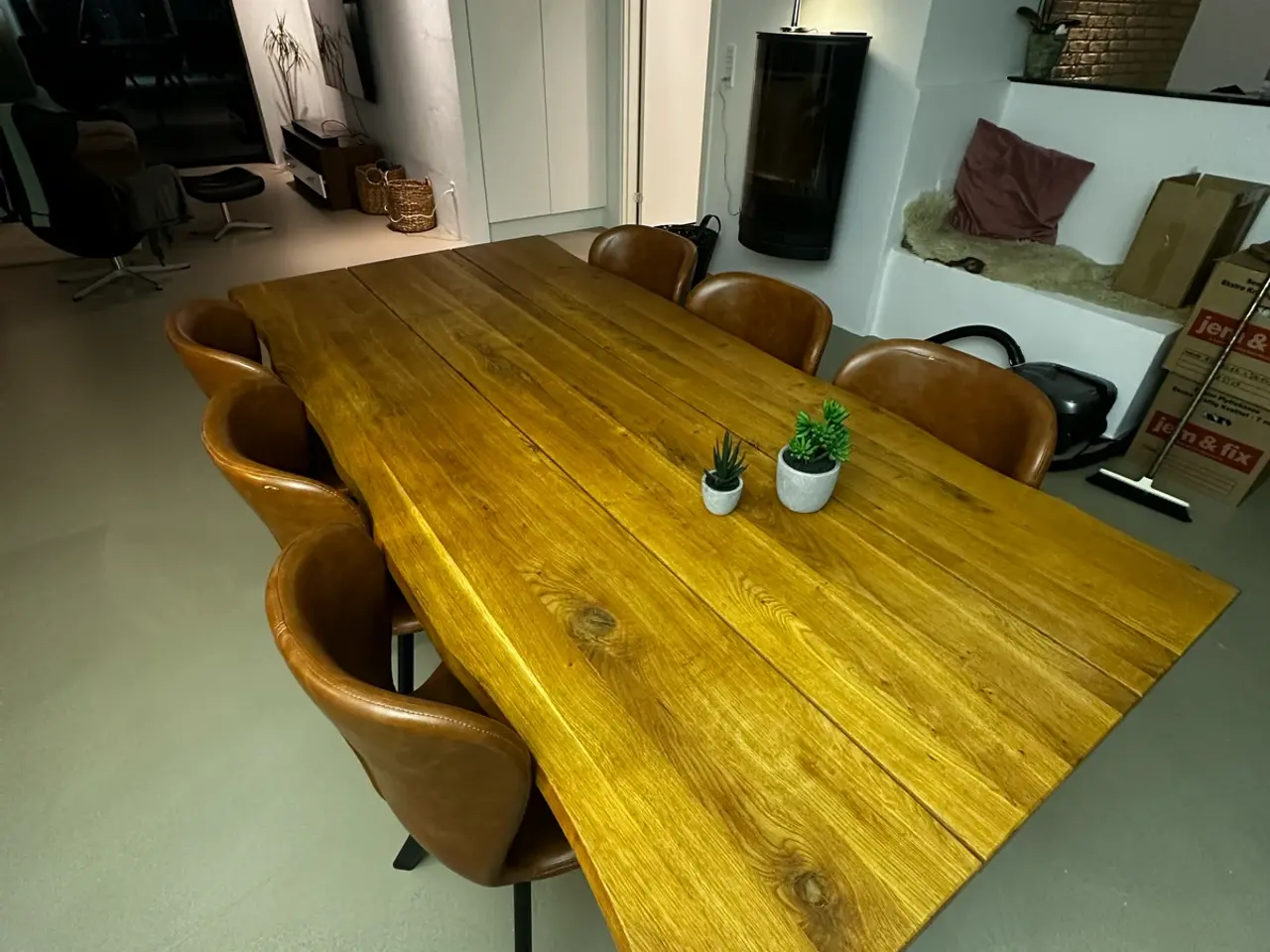 Billede 2 - Plankebord i eg
