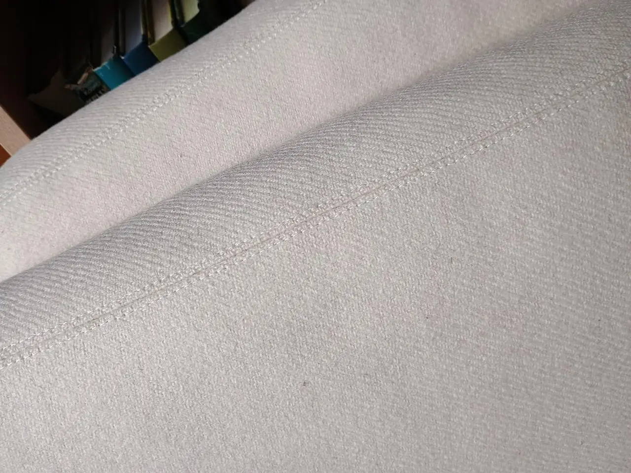 Billede 4 - Sofa 3 personers i Islandsk uld (råhvid)