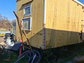 Mandskabsvogn/Skurvogn på hjul