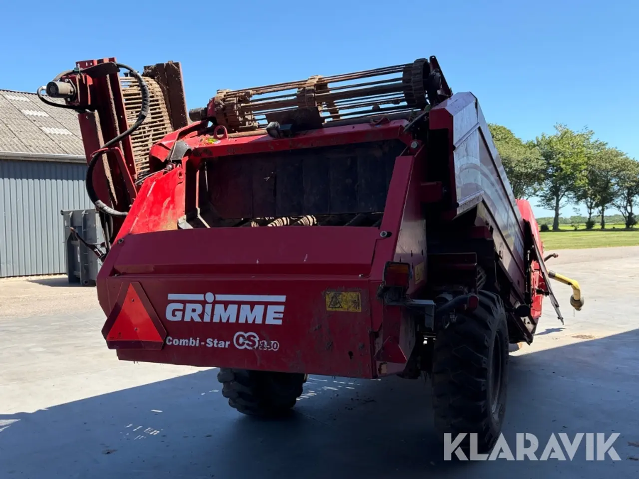 Billede 4 - Stenstrenglægger Grimme CS 150 Combi-Star 1 styk