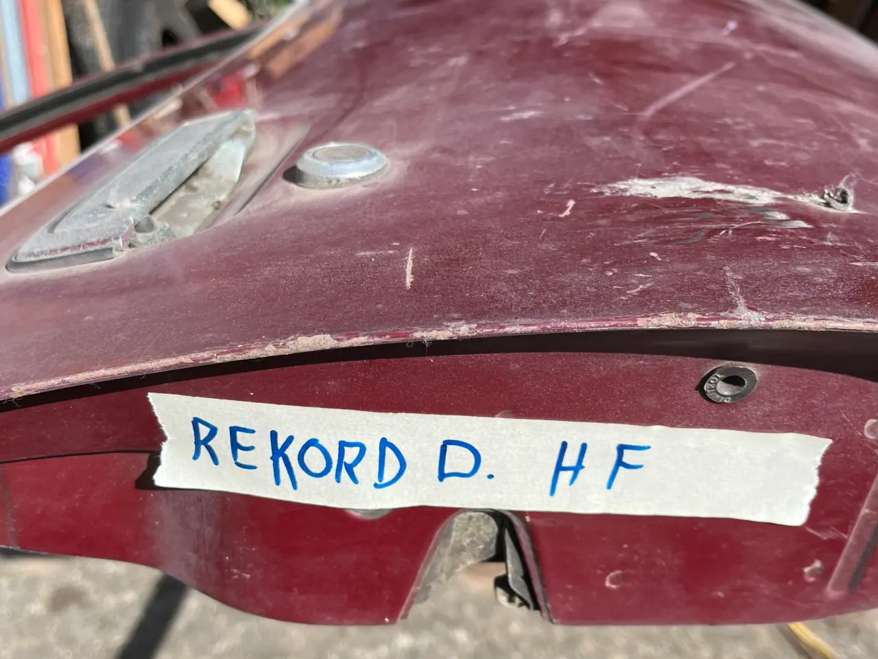 Billede 4 - Opel Rekord Fordøre H - 2 stk. á 400 kr.