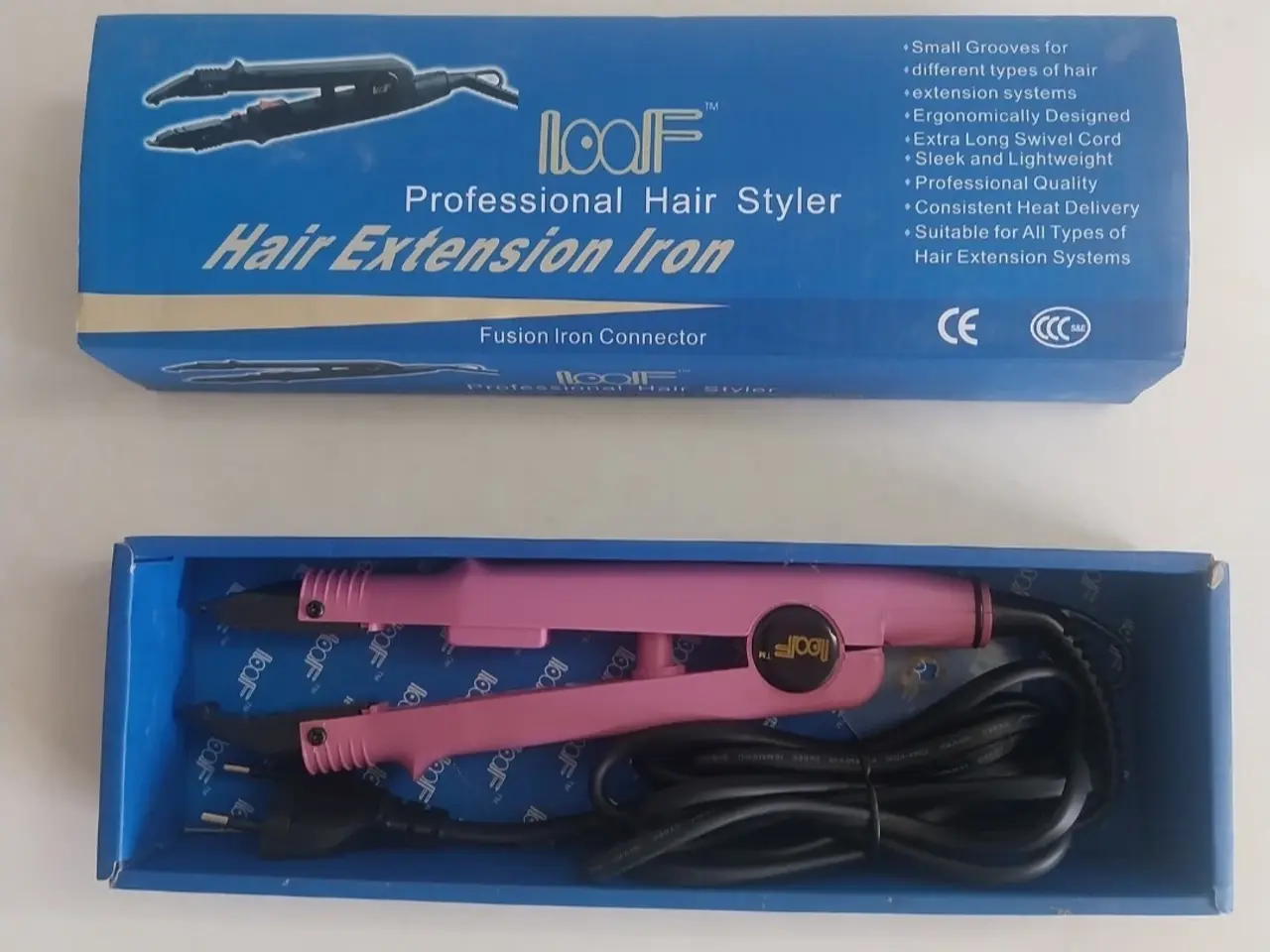 Billede 1 - Loof hairextensions iron
