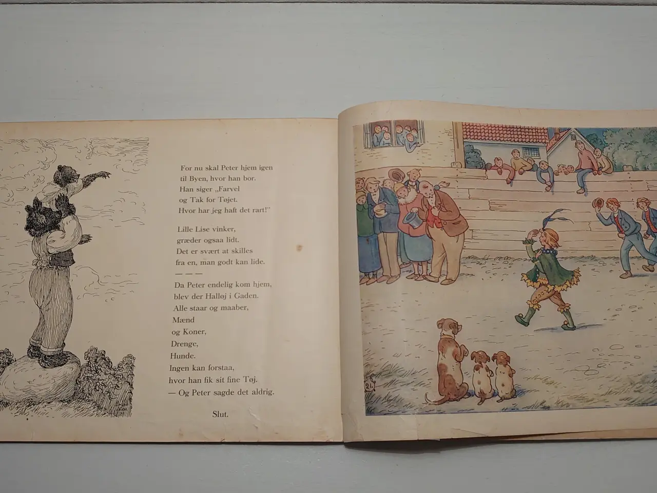 Billede 6 - Louis Moe: Peter hos Dyrene i Skoven. 1946
