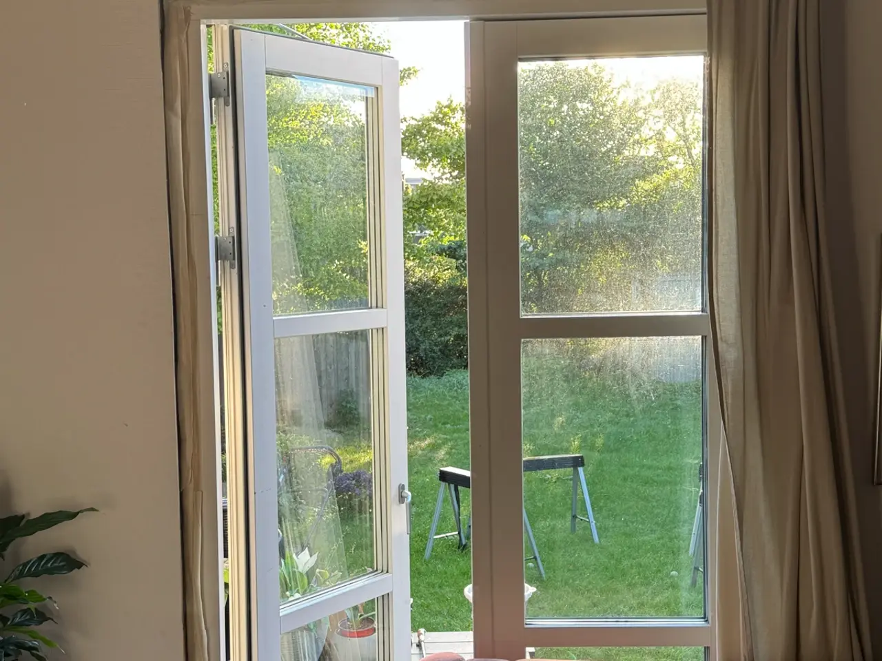 Billede 2 - Terrassedør dobbelt med 3 lags glas