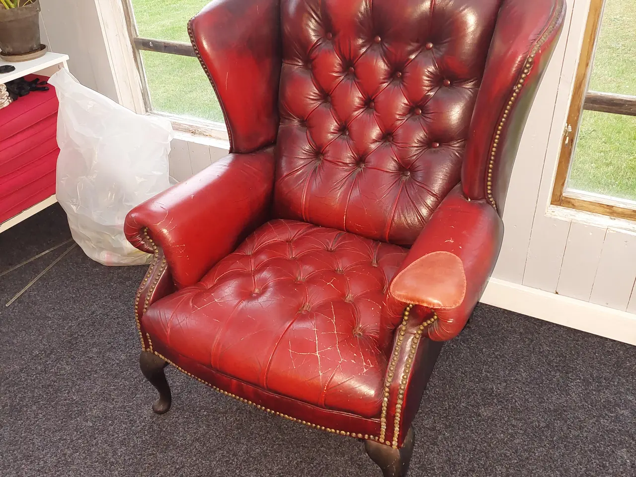 Billede 1 - chesterfield stol