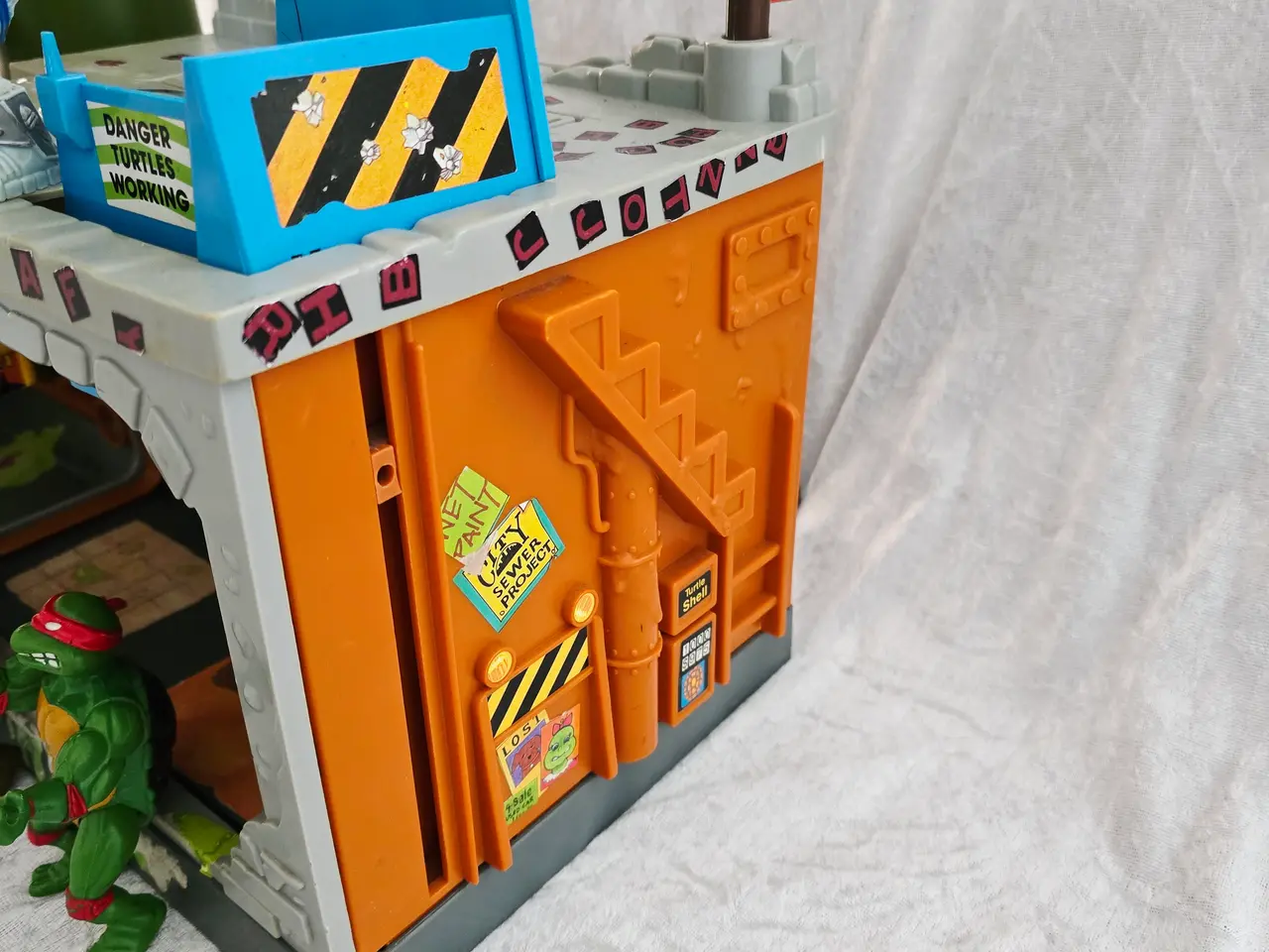 Billede 6 - Teenage Mutant Ninja Turtles sewer lair m. figurer