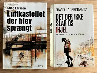 TILBUD: Stieg Larsson og David Lagercrantz