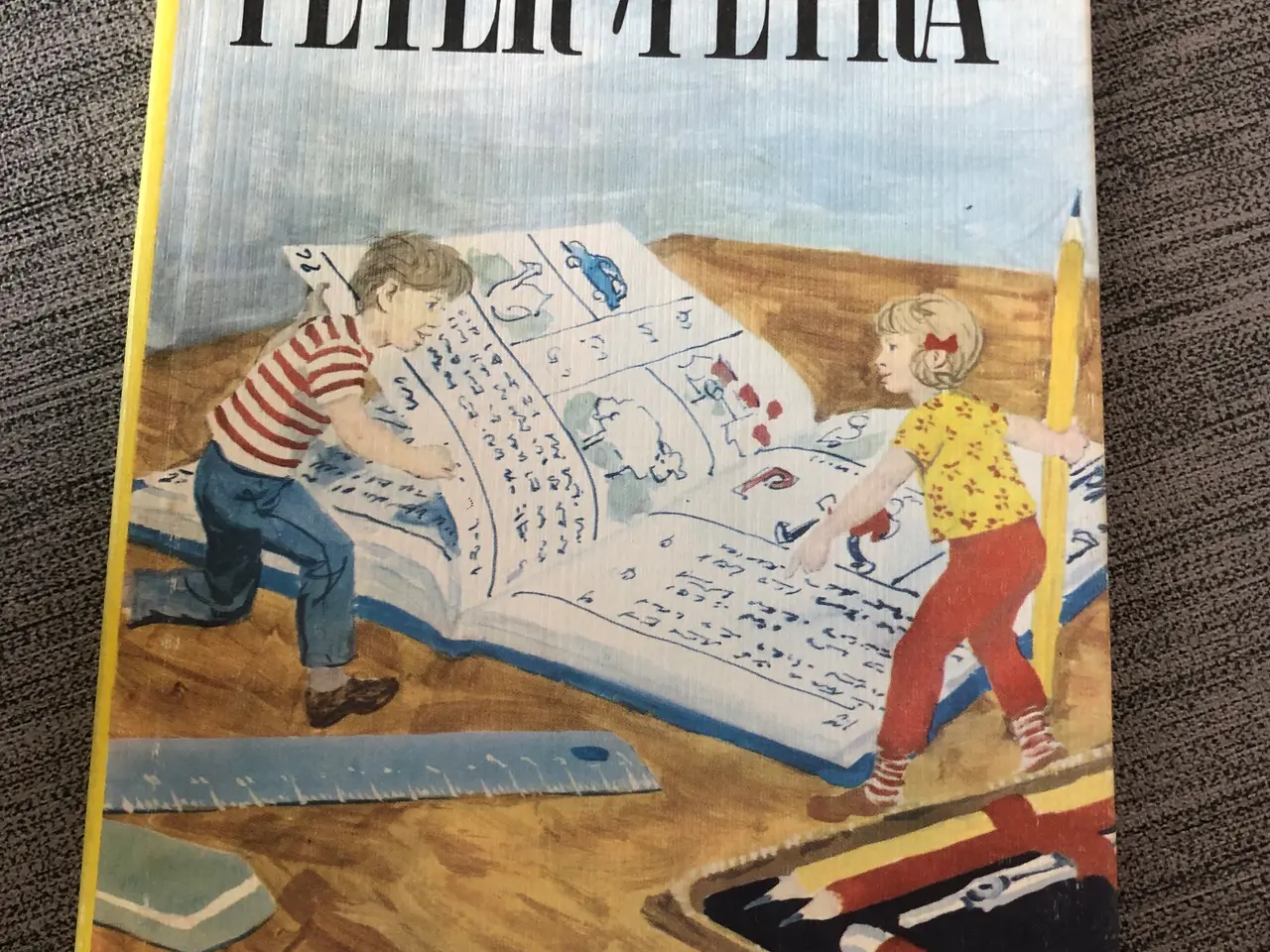 Billede 1 - Bog: Peter og Petra 