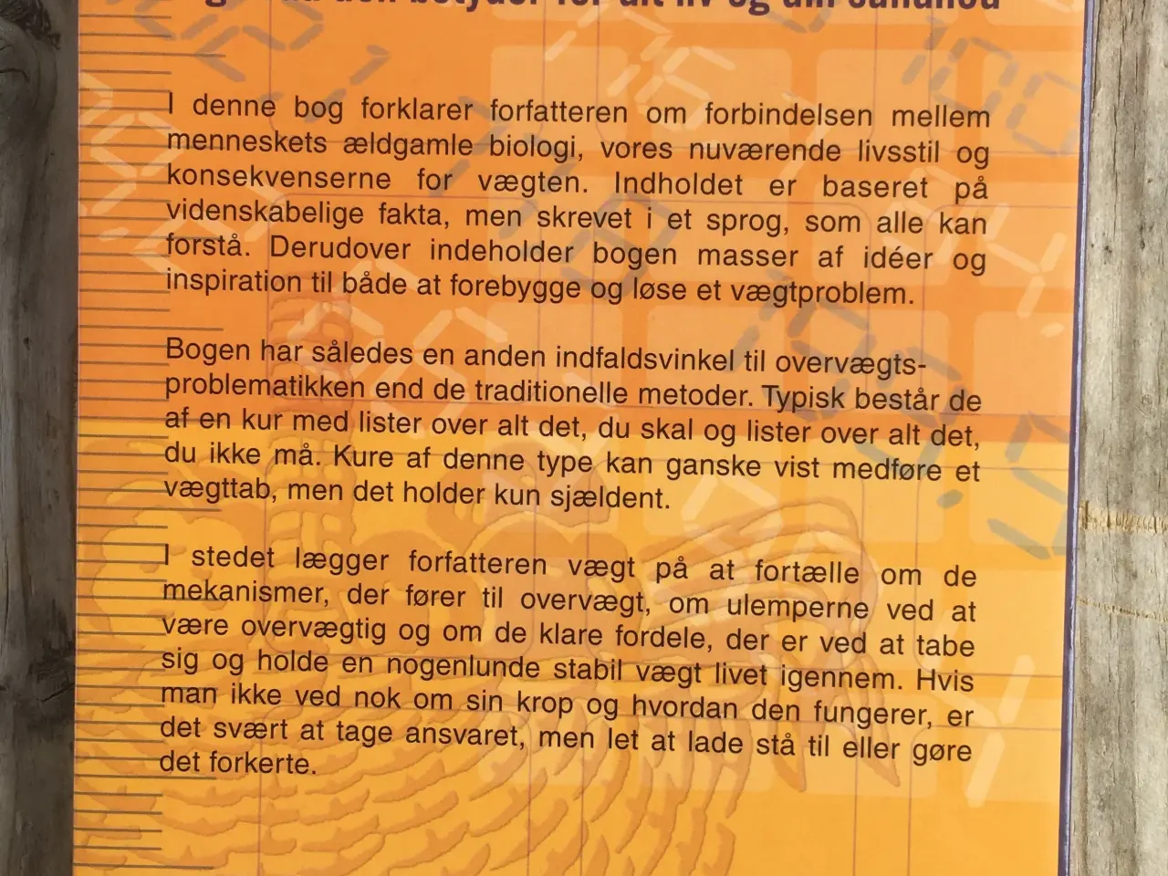 Billede 2 - Forstå din vægt. og hvad den betyder for dit liv