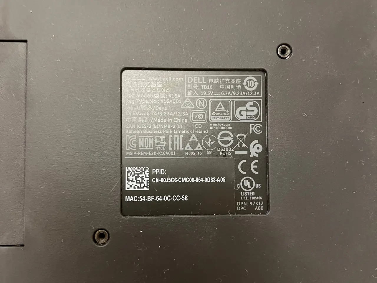 Billede 4 - Dell usb-c dock model K16A