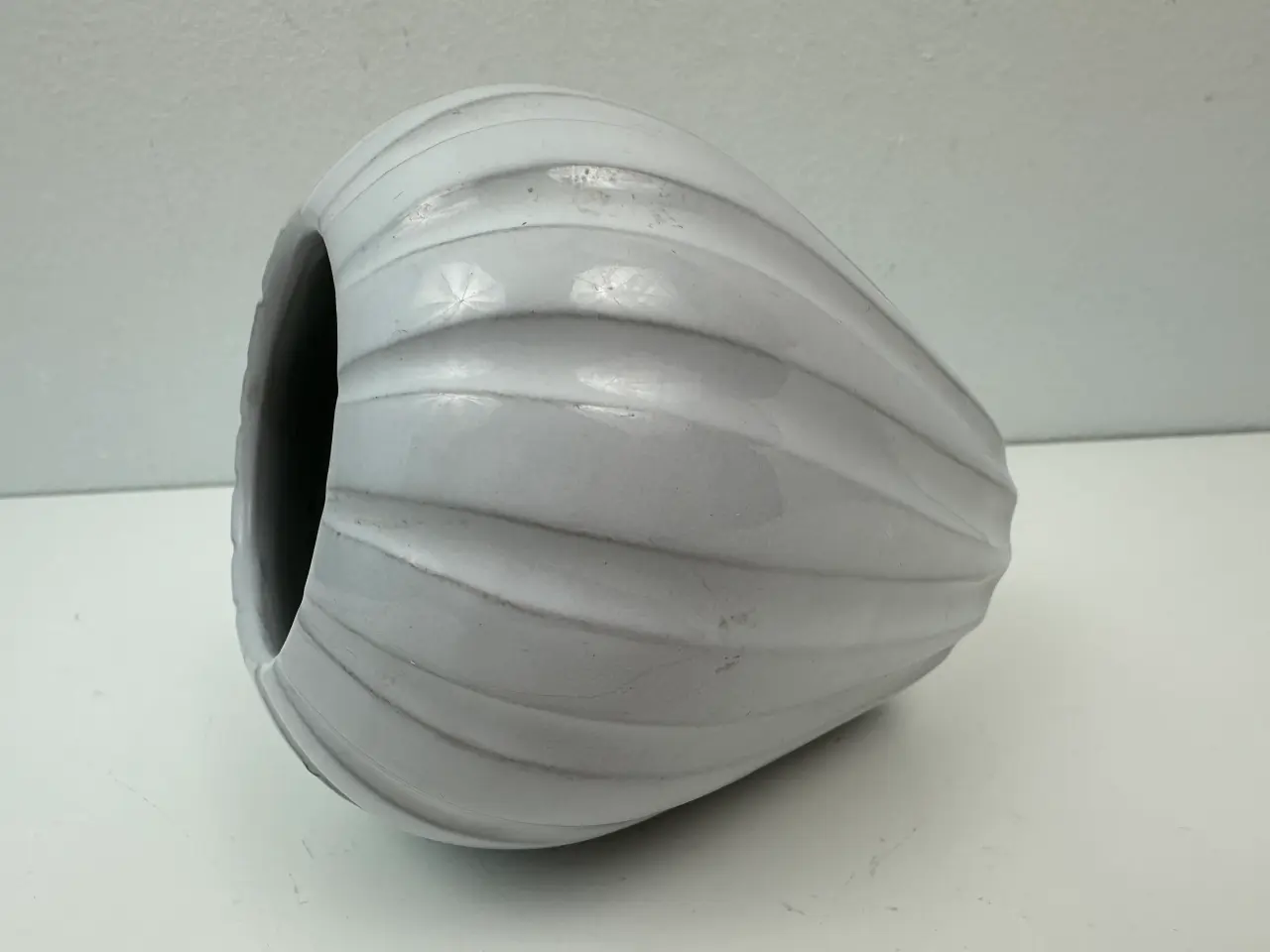 Billede 5 - Ældre 'Eslau' vase, Riflet design.