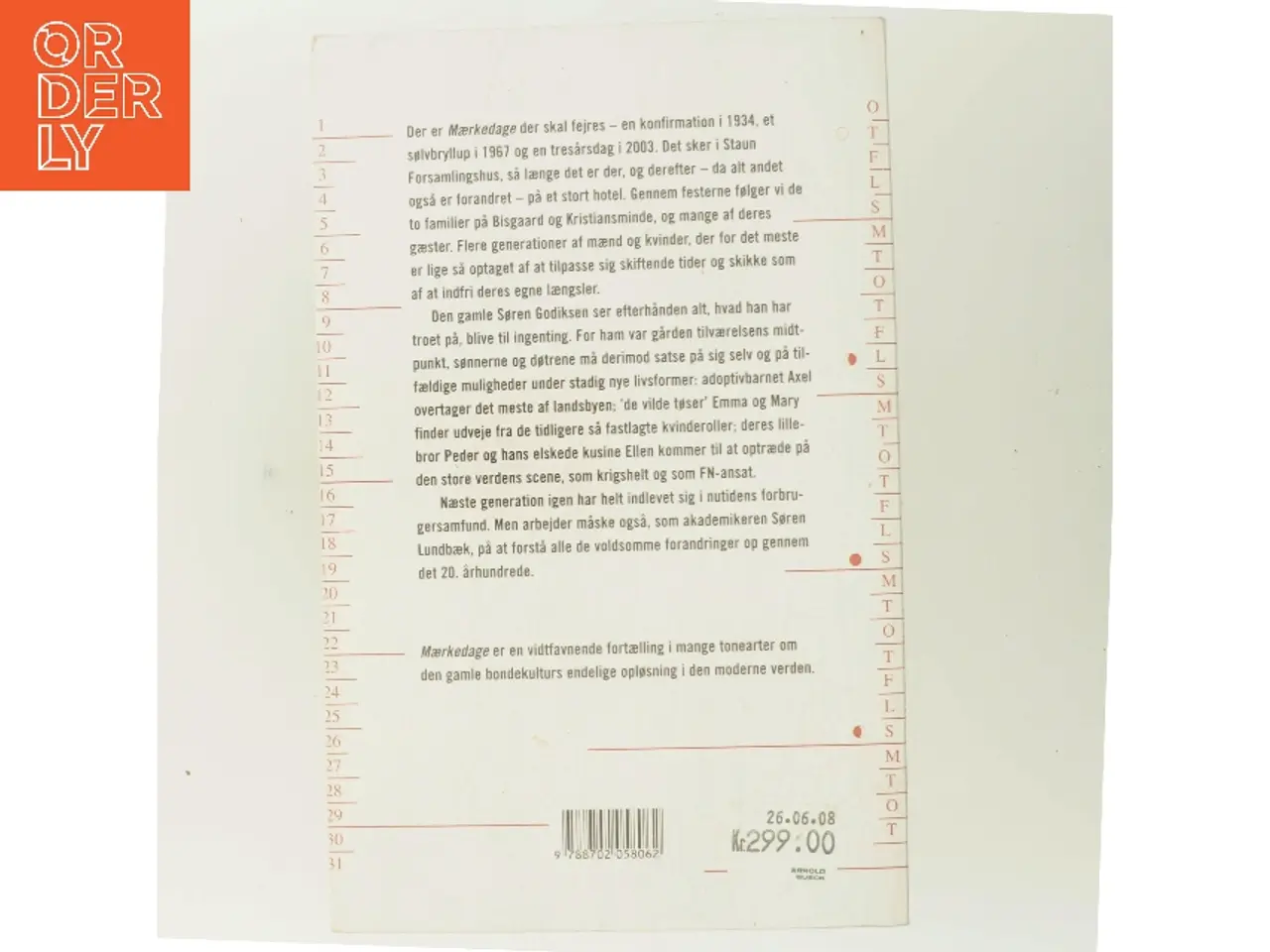 Billede 3 - Maerkedage af Jens Smærup Sørensen (Bog)