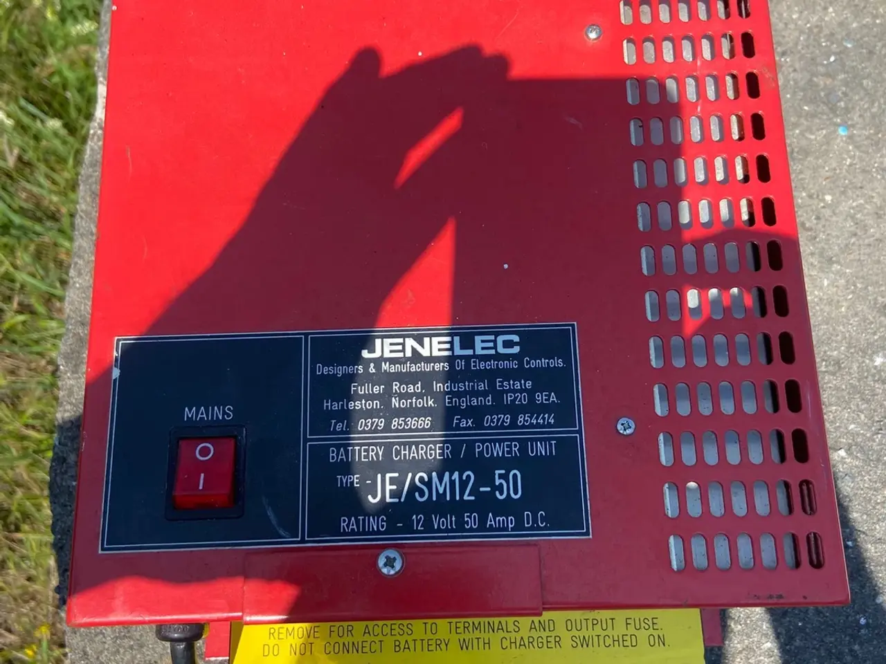 Billede 1 - Jenelec JE/SM12-50 12V 50A Batterioplader – Krafti