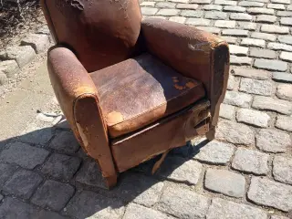 Kernelæderstol