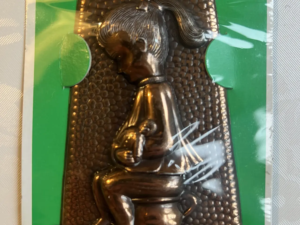 Billede 3 - Smukke retro bronze toilet skilte fra 70’erne 